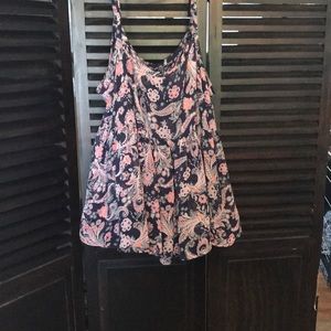 Flowy baby doll tank